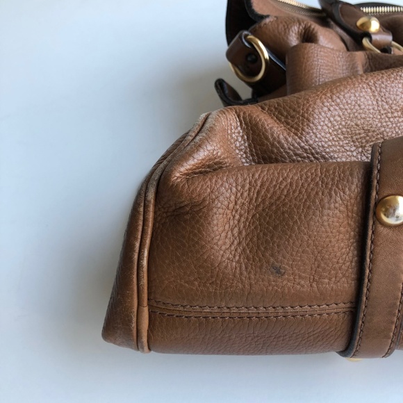 Miu Miu Vitello Bow Lux Handbag - Picture 4 of 13